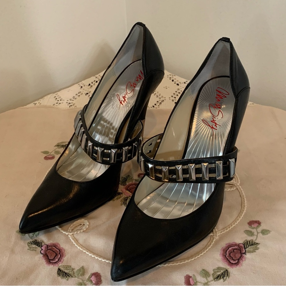 Miss Sixty Black Stiletto Pumps - Picture 2 of 13